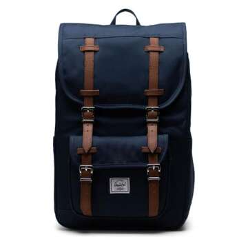 Herschel Little America Mid Navy Backpack - One Size