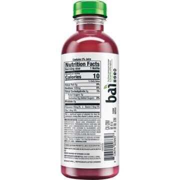 Bai Brasilia Blueberry Antioxidant Drink 18 Fl Oz