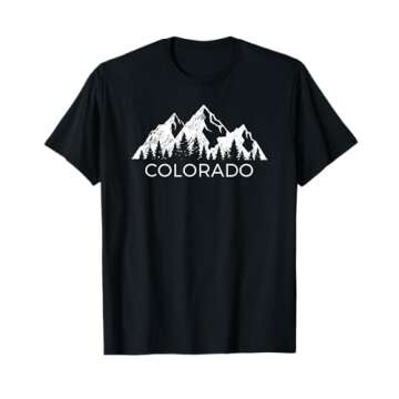 Colorado T Shirt | Cool Colorado Rocky Mountains Tee T-Shirt