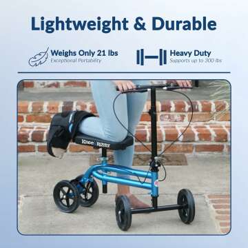 KneeRover Economy Knee Walker Scooter for Foot Injuries