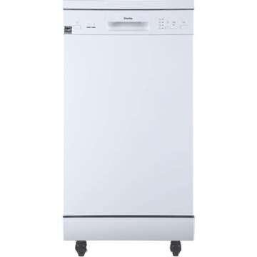 Danby DDW1805EWP Portable Dishwasher - Compact & Efficient White Design