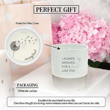 Pavilion Jasmine Candle with Hidden Message - 10-Oz