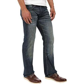 Levi's Men's 527 Slim Bootcut Fit Jeans, Bedside Blues, 30W x 32L