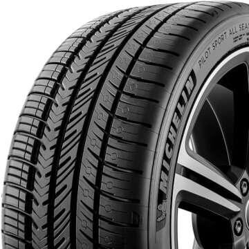 Michelin Pilot Sport All Season 4 Performance Tire 275/40ZR19/XL 105Y