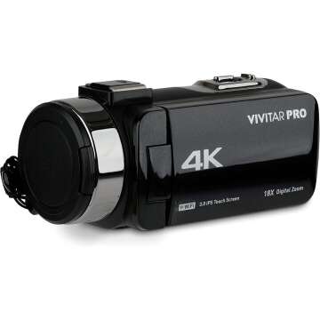 Vivitar 4K Ultra HD Wi-Fi Video Camera Camcorder