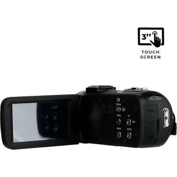 Vivitar 4K Camcorder with Wi-Fi and Ultra HD