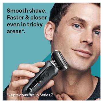 Braun Electric Shaver Series 7 7185cc for Men