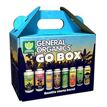 General Hydroponics GH5100 General Organics Go Box GH,Black