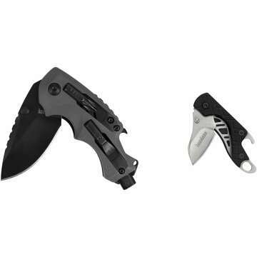 Kershaw Shuffle DIY Compact Multifunction Pocket Knife - Durable & Lightweight