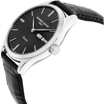 Frederique Constant Dark Gray Dial Quartz Men's Watch