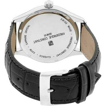 Frederique Constant Dark Gray Dial Quartz Men's Watch