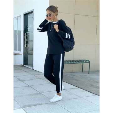 Aloodor Women's Sweatsuit - Stylish Comfort Set