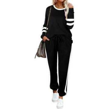 Aloodor Women's Sweatsuit - Stylish Comfort Set