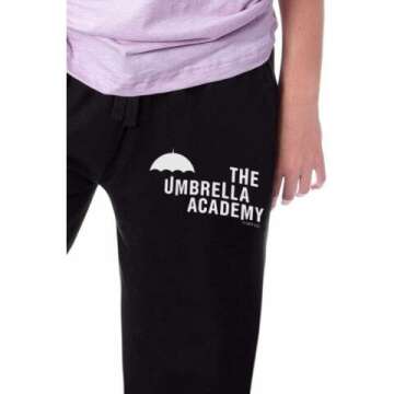 INTIMO The Umbrella Academy Womens' Klaus Hargreeves TV Series Sleep Pajama Set