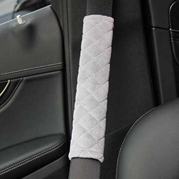 Amooca Seat Belt Cover Cushions for Comfort