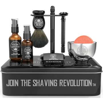 Luxury Safety Razor Shaving Kit - Elevate Your Grooming Experience