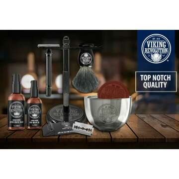 Luxury Safety Razor Shaving Kit for Men