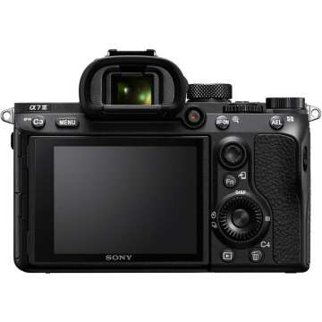 Sony a7 III Mirrorless Camera with Lens - Black