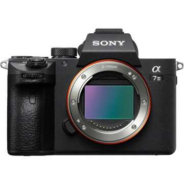 Sony a7 III Mirrorless Camera with Lens - Black