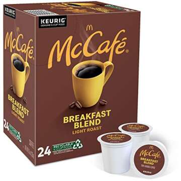 McCafe Breakfast Blend K-Cup, 24/bx