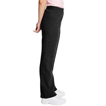 Hanes EcoSmart Open Leg Sweatpants for Women