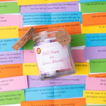 Prayer Jar for Cancer Warriors - Hope & Care Gift