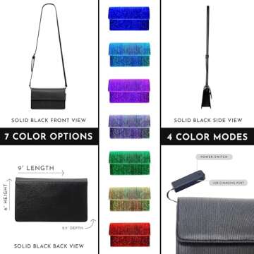 K. Carroll Color Me Clutch LED Handbag 2024