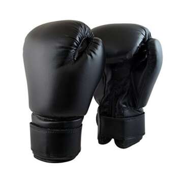 Combat Corner Recruit No Logo Boxing Gloves for Men and Women - MMA, Kickboxing, Muay Thai Sparring and Training Gloves