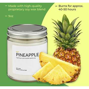 1OAK Pineapple Soy Candle