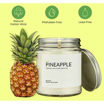 1OAK Pineapple Soy Candle