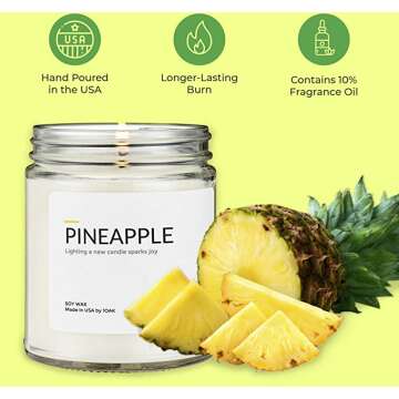 1OAK Pineapple Soy Candle