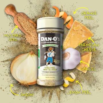 Dan-O's Seasoning Cheesoning | Small Bottle | 1 Pack (2.6 oz)