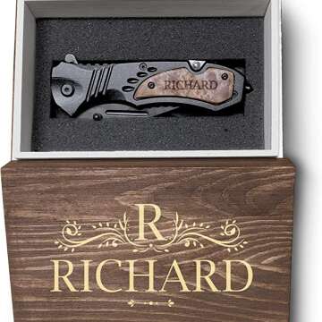 Engraved Pocket Knife For Men