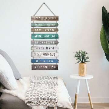 Inspirational Wall Art Decor for Home and Office