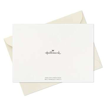 Hallmark Pack of 100 Wedding Thank You Cards (Happy Couple)