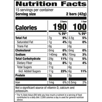 Nature Valley Crunchy Granola Bars, Oats 'n Honey, 1.49 oz, 15 ct, 30 bars