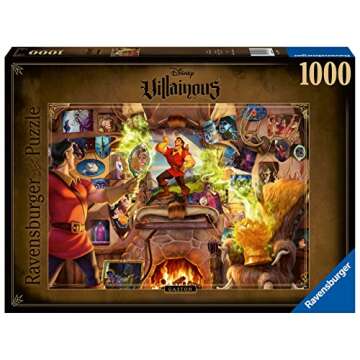 Ravensburger Disney Villainous: Gaston 1000 Piece Jigsaw Puzzle for Adults - 16889 - Every Piece is Unique, Softclick Technology Means Pieces Fit Together Perfectly