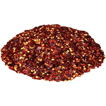 Spice Classics Crushed Red Pepper, 12 oz - One 12 Ounce Container of Dried and Crushed Red Chili Pepper Flakes Great for Pizza, Chowder, Seafood, and Pasta