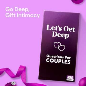 Let's Get Deep - 300 Couple Cards Game for Date Night