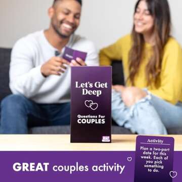 Let's Get Deep - 300 Couple Cards Game for Date Night