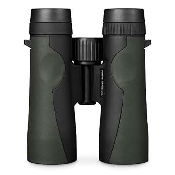 Vortex Optics Crossfire HD 8x42 Binoculars - HD Optical System, Tripod Adaptable, Rubber Armor, Waterproof, Fogproof, Shockproof, Included GlassPak - Unlimited, Unconditional Warranty