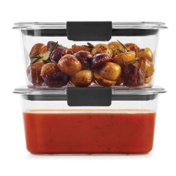 BPA Free Rubbermaid Food Storage Containers