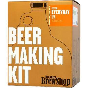 Brooklyn Brew Shop Everyday IPA Glass Beer Making Kit, 1 Count (Pack of 1)