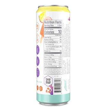 Alani Nu TROPSICLE Sugar Free, Low Calorie Energy Drinks | 200mg Caffeine | Pre Workout Performance with Antioxidants | Biotin B Vitamins | Zero Sugar | 10 Calories | 12 Fl Oz Cans (12 Pack)