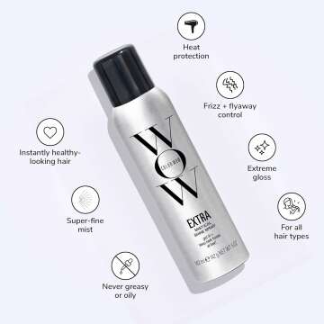 COLOR WOW Shine Spray | Frizz Control for All Hair Types