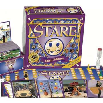 Stare - Fun Game of Visual Recall Where Quirky Image Cards Challenge Players' Minds – Classic for Adult & Family Game Night