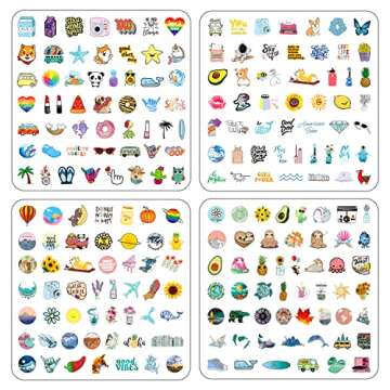 Olansit 200 PCS Cute Waterproof Stickers for Kids & Teens