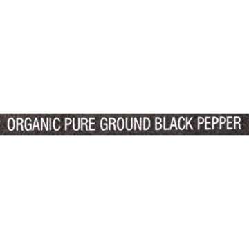 McCormick Organic Pure Ground Black Pepper, 12 oz