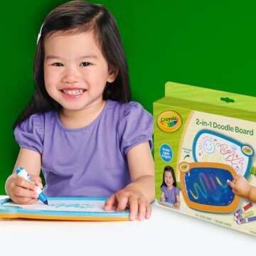 Crayola Doodle Board: Fun Toddler Drawing Tablet