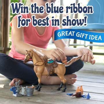 Blue Ribbon Toy Horse Set